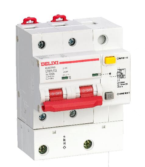 CDB6LEi-125塑料外壳式剩余电流动作断路器(图1)
